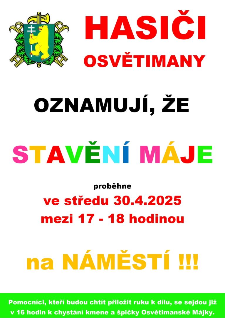 Stavění máje